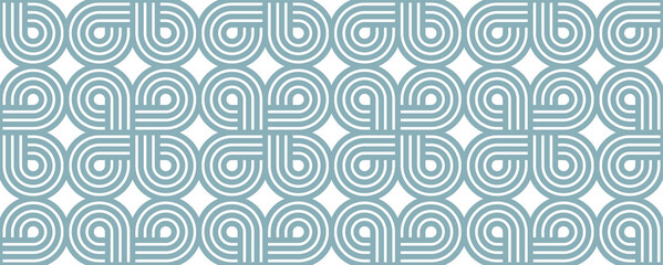 Geometric seamless pattern, vector trendy vintage tiling endless background, geometrical decorative grid.