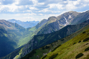 Tatra National Park in summer.