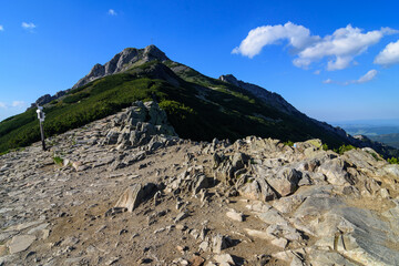Tatra National Park in summer.