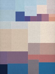 Fototapeta premium Abstract Colorful Geometrical Artwork Poster,Abstract Graphical Painting Art Background Texture,Modern Conceptual Art
