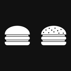 Fototapeta premium Burger icon