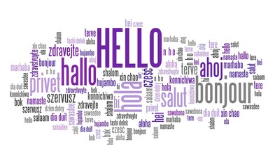 Hello word sign © Tupungato