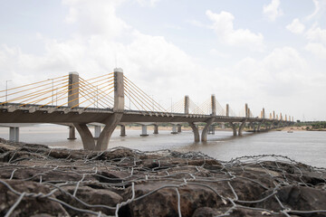 India’s longest cable-bridge in Bharuch inaugurated by PM Narendra Modi a 1.4 km bridge, Gujarat,...