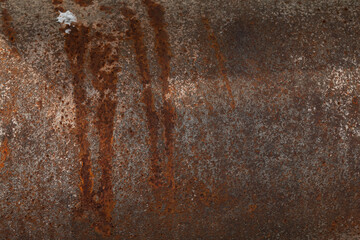 Grunge rusted metal texture, rust and oxidized steel background. Old metal iron panel.