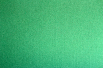 Empty copy space from green colored sheet paper background