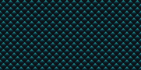 Blue rhombuses background. Seamless vector illustration. 