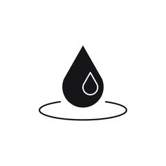 Fototapeta premium water icons symbol vector elements for infographic web