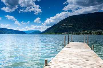 Lake Ossiach in beautiful Carinthia Austria
