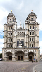Fototapeta na wymiar Dijon, France. Facade of the Church of Saint-Michel, XVI century