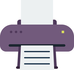 printer flat icon