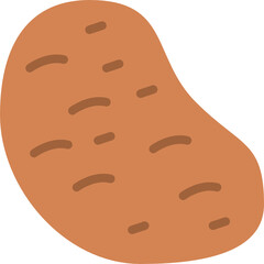 potato flat icon