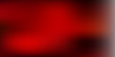 Dark red vector blur background.