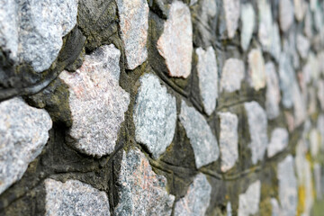 Stone wall background, rock materials for construction.