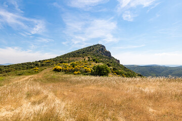 Vue sur le Pic de Vissou (Occitanie, France)