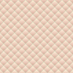 Fototapeta premium Pink luxury background with pearls and rhombuses. Seamless vector illustration. 