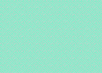 Blue luxury background with small pearls and rhombuses. Seamless vector illustration. 