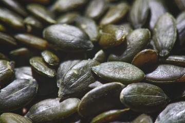 Close-up of pumpkin seeds
