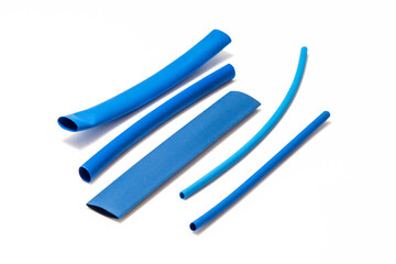 Heat shrink tape isolated on white background