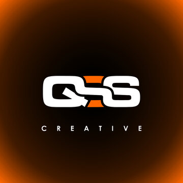 QSS Letter Initial Logo Design Template Vector Illustration