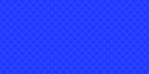 Blue luxury background with blue beads. Seamless vector illustration. 