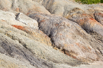 The landscape is red like on Mars