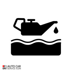 Picture of vehicle. Vector image of car service icon. Conception of automobiles.