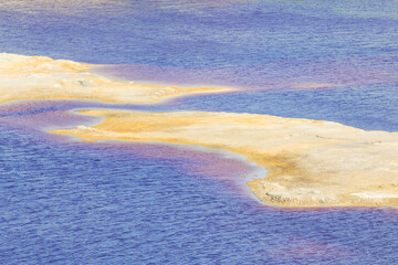 The landscape is red like on Mars