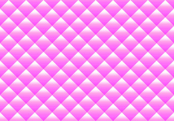 Pink luxury background with rhombuses. Seamless vector illustration. 