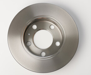 Metal shiny car brake disk system