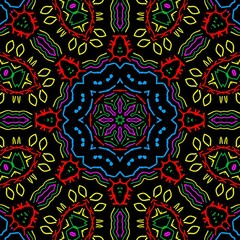 Floral pattern illustration design.