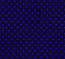 Blue rhombuses background. Seamless vector illustration. 
