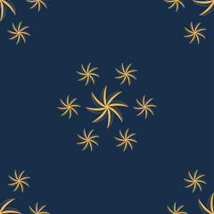 Decorative vector seamless pattern with stars.