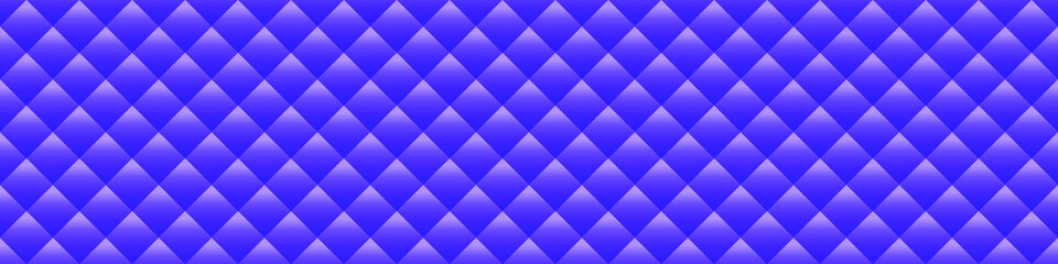 Fototapeta na wymiar Blue rhombuses background. Seamless vector illustration. 