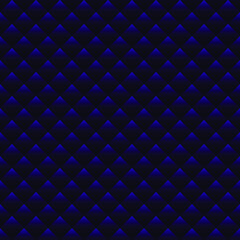 Blue rhombuses background. Seamless vector illustration. 