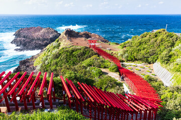 元乃隅神社(もとのすみじんじゃ)、元乃隅稲成神社（山口県長門市）