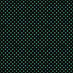 Black luxury background with blue beads. Seamless vector illustration.