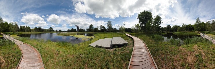 lake in the mountains