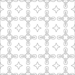 Repeating geometric tiles with stripe elements.Black and white pattern. retained white elements to easily change the color of the inside of the black patterns. suitable for editing. 