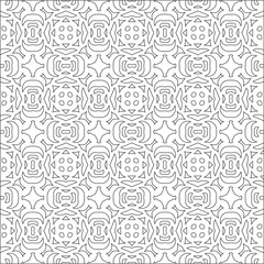 Repeating geometric tiles with stripe elements.Black and white pattern.
retained white elements to easily change the color of the inside of the black patterns. suitable for editing. 