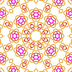 Colourful pattern illustration design made with the help of graphics.