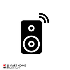 Vector image of smart home interface icon