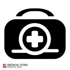 Obraz premium Vector image of medical equipment