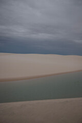 sand dunes in the desert