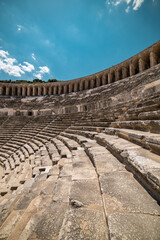 Fototapeta premium Roman amphitheater of Aspendos, Belkiz - Antalya, Turkey.