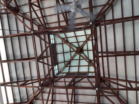 techo, estructura, arquitectura, madera, decameron, turismo 
