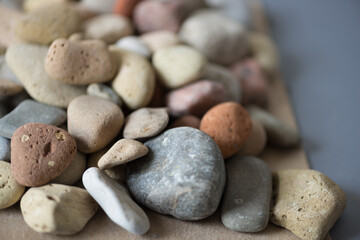 Fototapeta na wymiar stones and pebbles