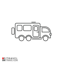 Conception of travel. Vector picture