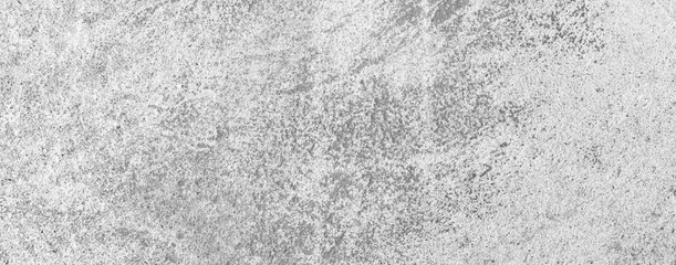 Panorama of White grey concrete texture, Rough cement stone wall, Surface of old and dirty outdoor building wall, Abstract nature seamless background
