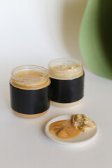 Peanut or Almond Butter in jar