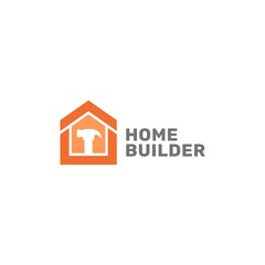 Home Builder Logo. Vector Design.